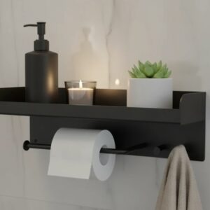 شلف فلزی دیواری جادستمال و جاحوله دار